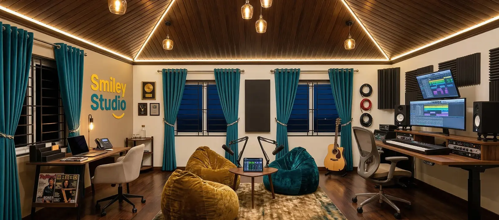 Smiley Studio Interior Plan